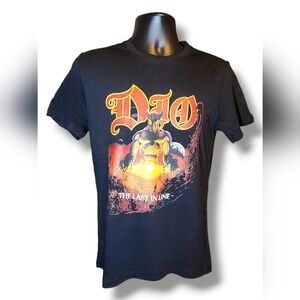 Dio Last In Line Tour Vintage 80s T-Shirt Rock Band Concert Tee Men's Size Small